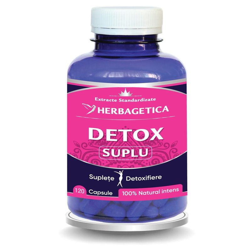Herbagetica Detox Suplu x 120cps