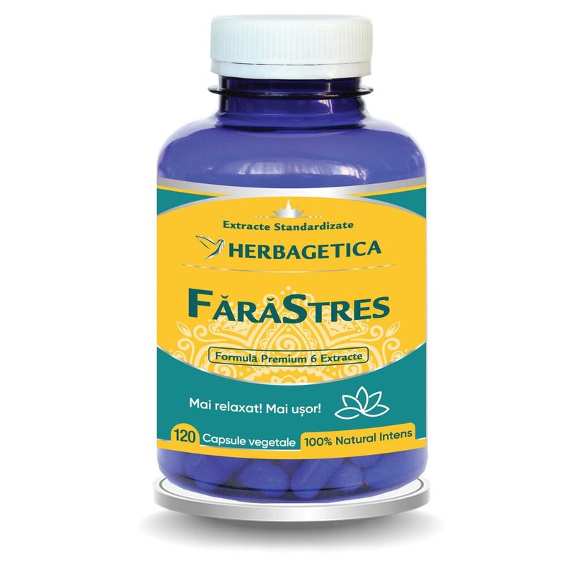 Herbagetica Fara Stres x 120cps