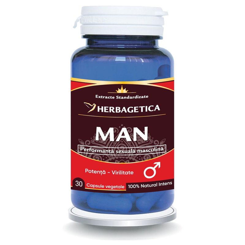 Herbagetica Man Zen Forte x 30cps