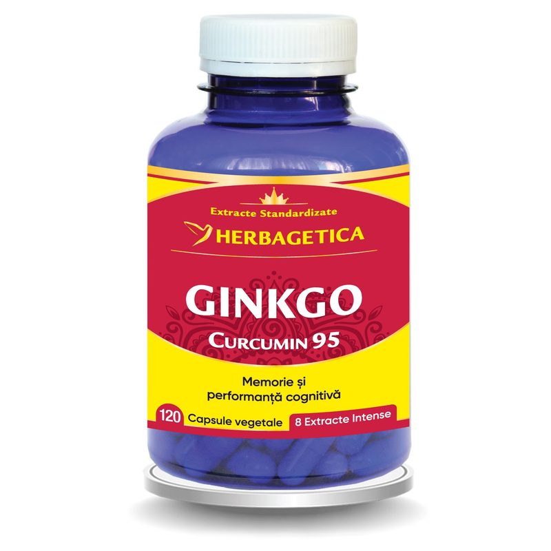 Herbagetica Ginkgo Curcumin 95 x 120cps