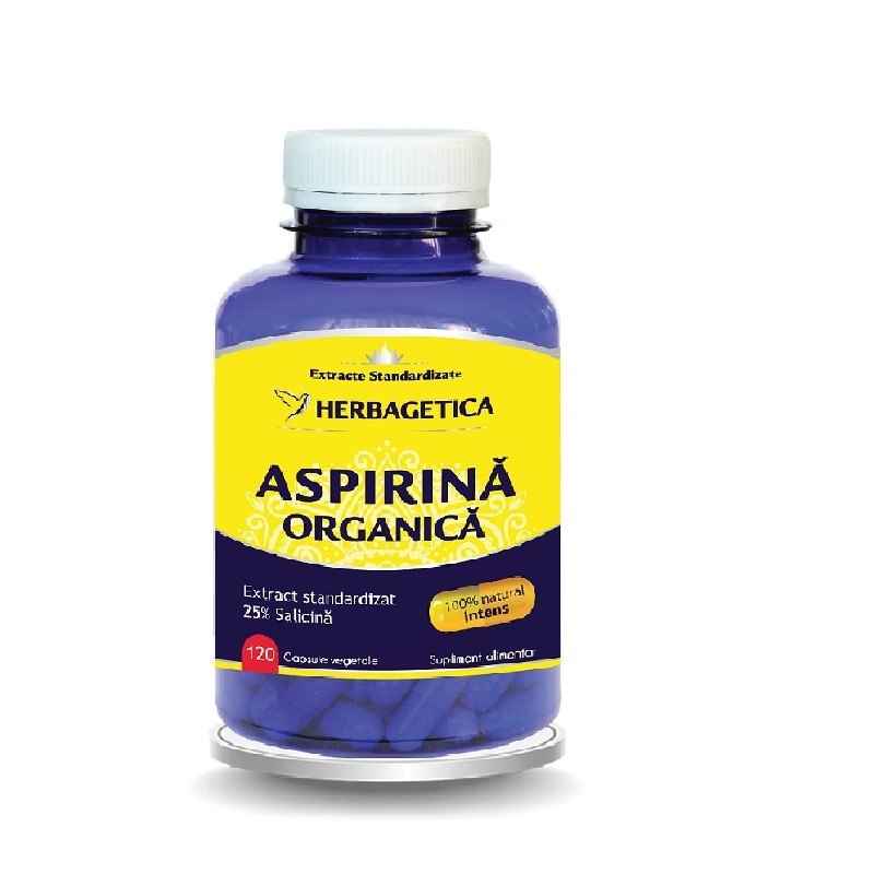 Herbagetica Aspirina Organica x 120cps