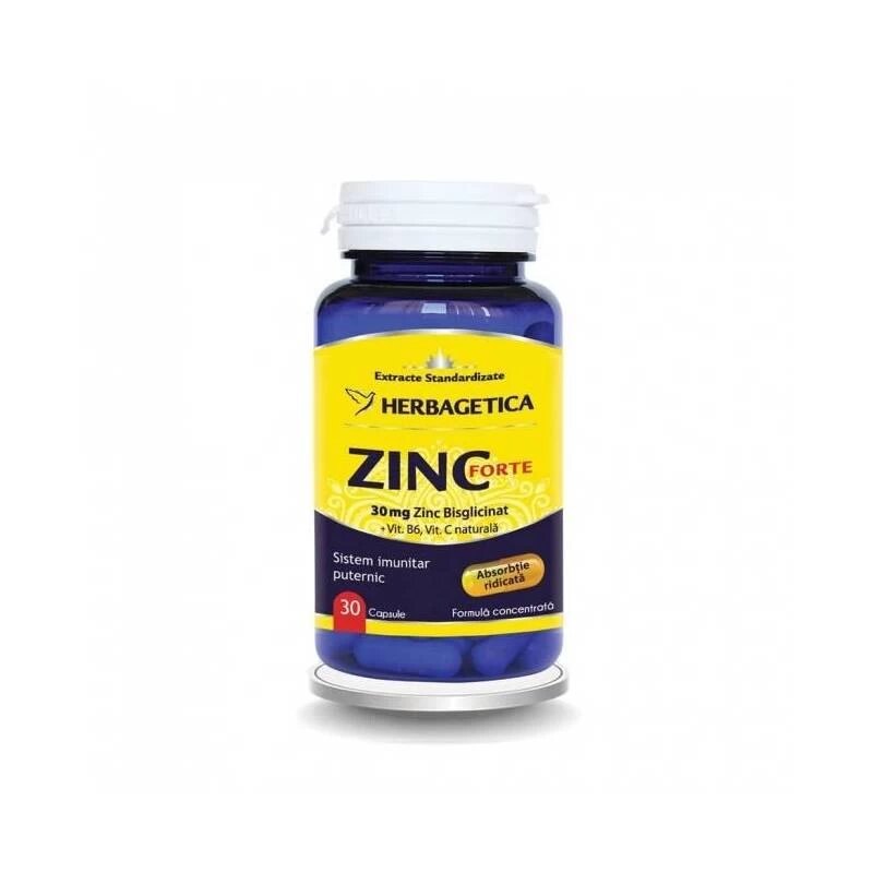 Herbagetica Zinc Forte x 30cps