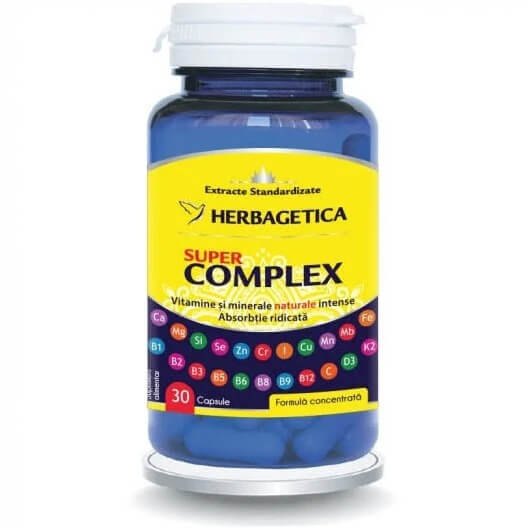 Herbagetica Super Complex x 30cps