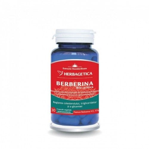 Herbagetica Berberina Bio Activa x 30cps