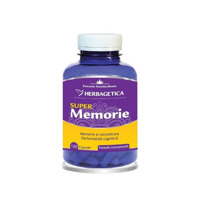 Herbagetica Super Memorie x 120cps