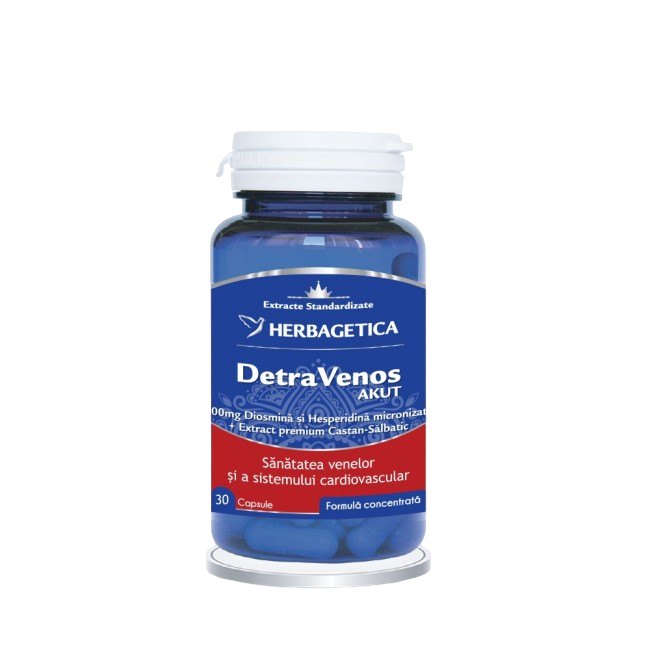 Herbagetica Detravenos Akut x 30cps