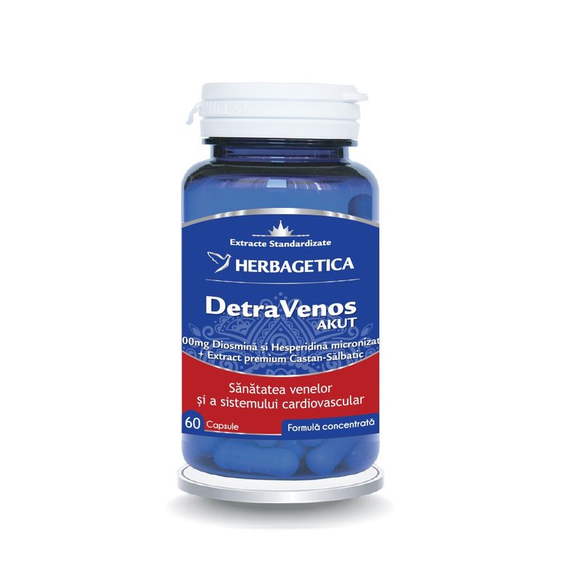 Herbagetica Detravenos Akut x 60cps