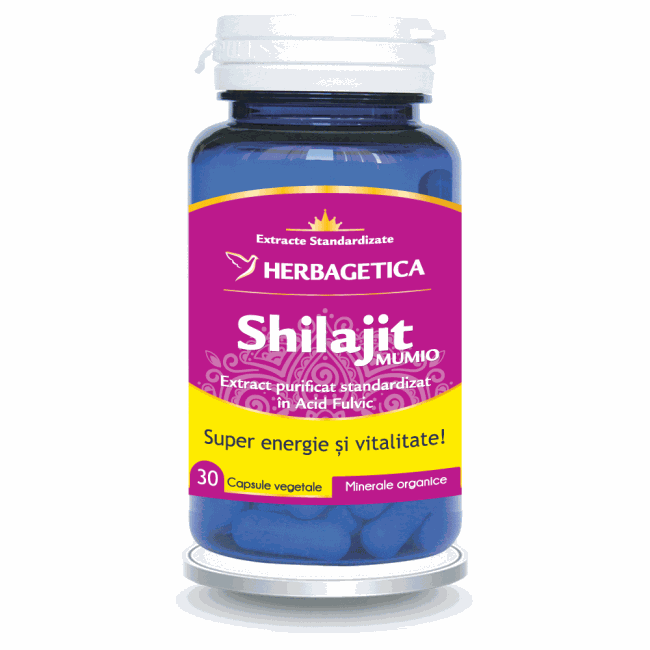 Herbagetica Shilajit Mumio x 30cps
