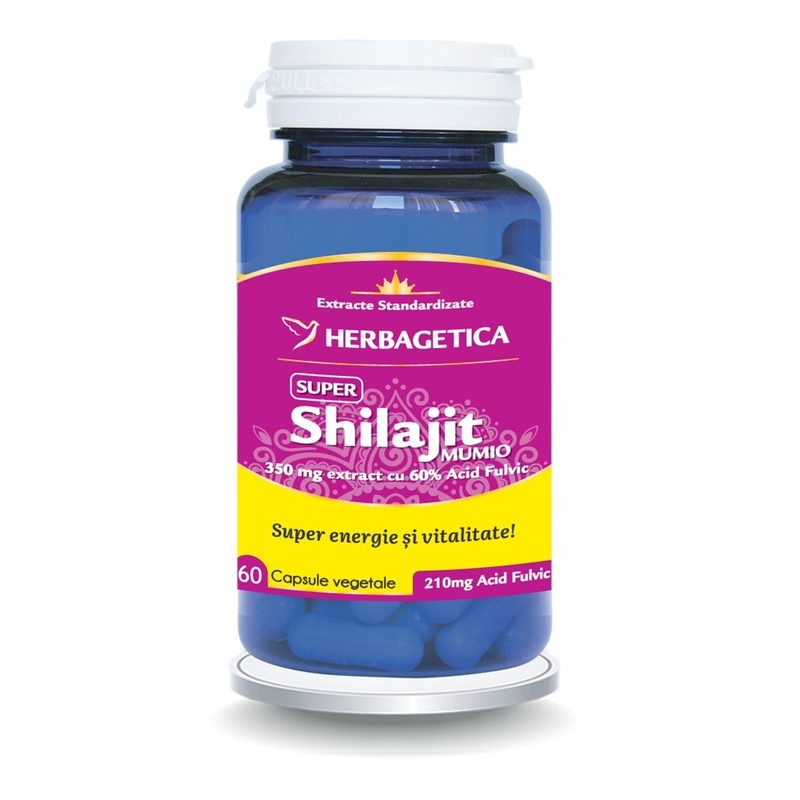 Herbagetica Shilajit Mumio x 60cps