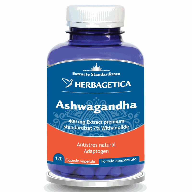 Herbagetica Ashwagandha x 120cps