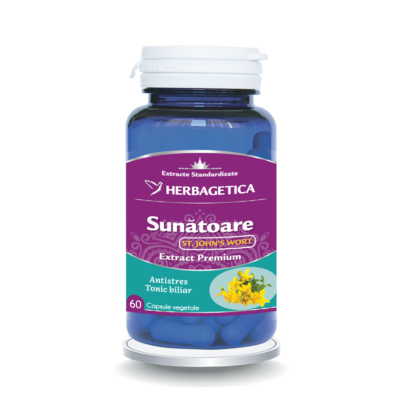 Herbagetica Sunatoare St John s Wort x 60cps