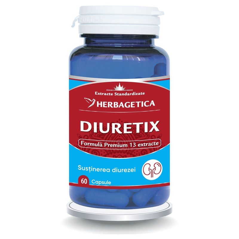 Herbagetica Diuretix x 60cps