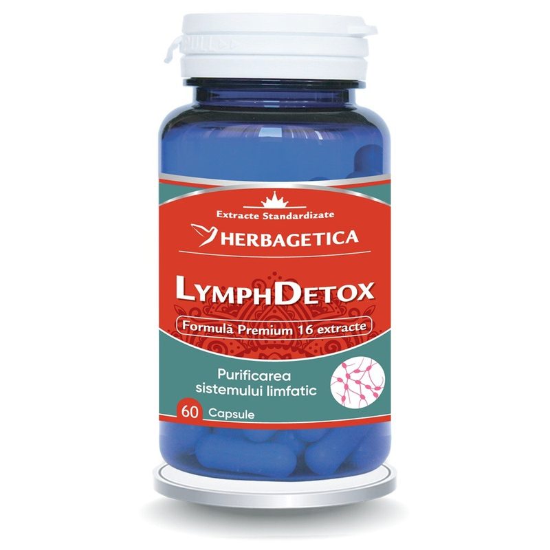 Herbagetica Lymph Detox x 60cps