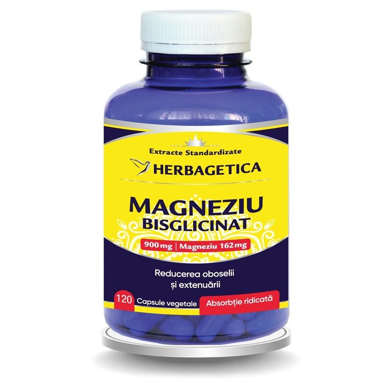 Herbagetica Magneziu Bisglicinat x 120cps