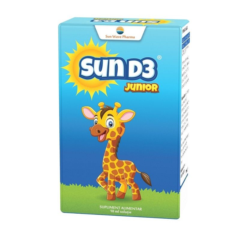 Sun D3 Junior solutie 10ml Sun Wave
