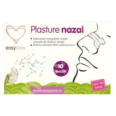 Easycare Plasture Nazal pt Usurarea Respiratiei 76x22mm x 10buc