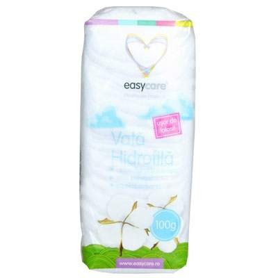 Easycare Vata Hidrofila 100g (Bumbac 100%)