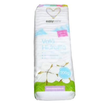 Easycare Vata Hidrofila 200g (Bumbac 100%)