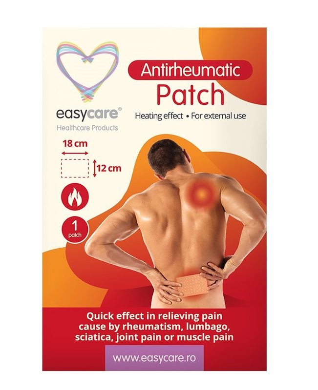 Easycare Plasture Antireumatic cu Efect de Incalzire 12cmx18cm