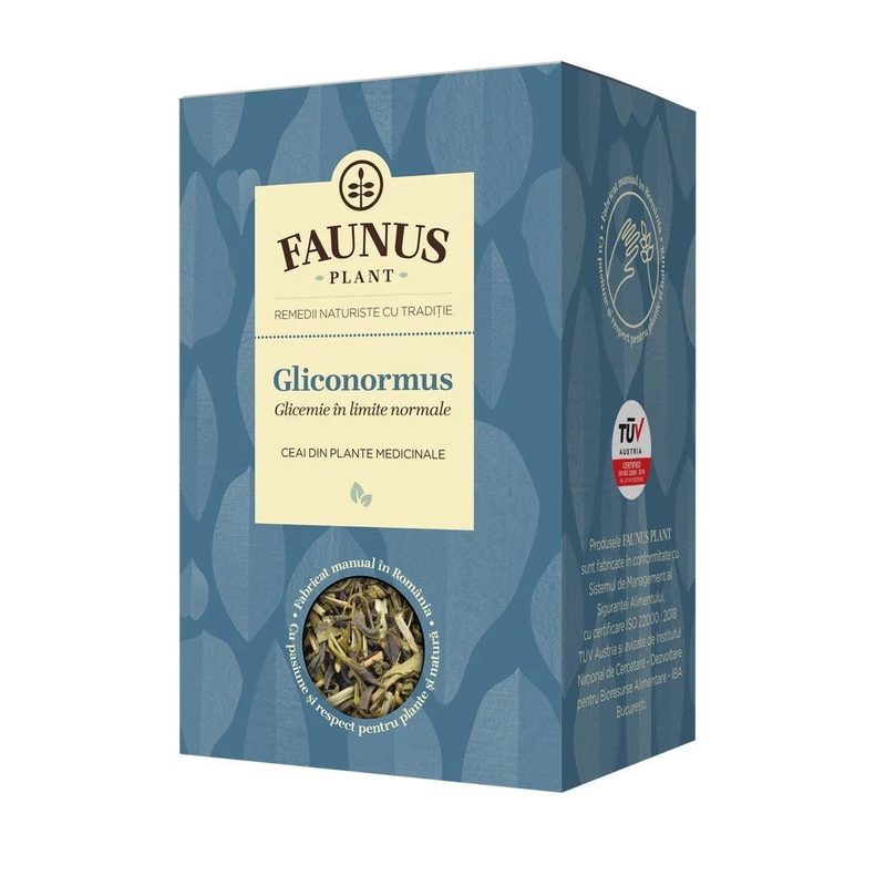 Faunus Plant Ceai Gliconormus 90g vrac