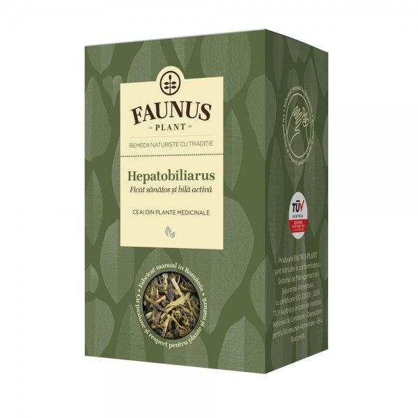 Faunus Plant Ceai Hepatobiliarus 90g vrac