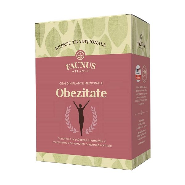 Faunus Plant Ceai Obezitate 180g
