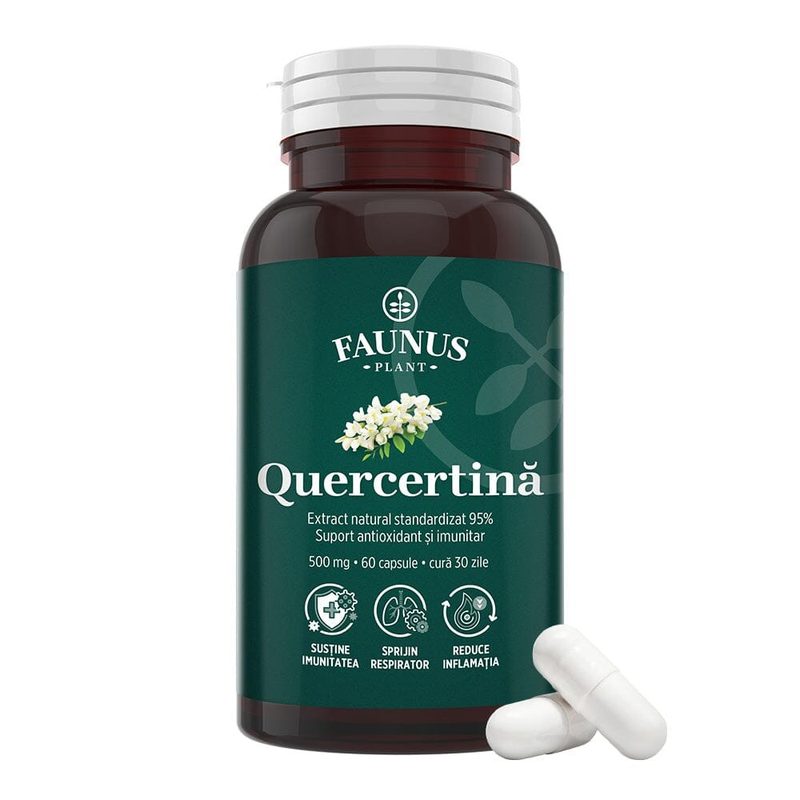 Faunus Plant Quercetina 500mg x 60cps