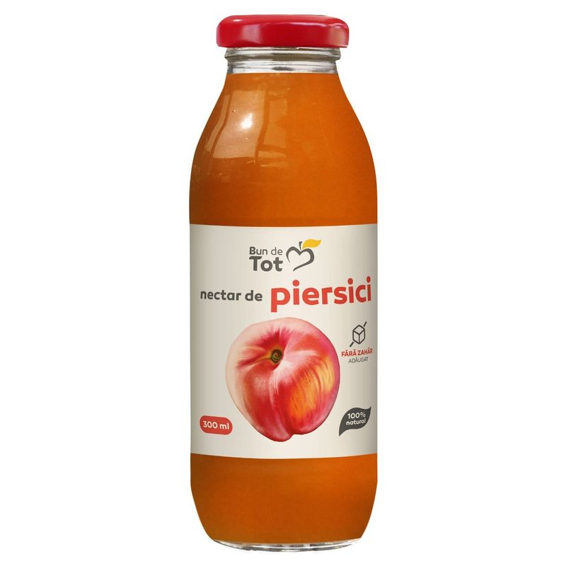 Dacia Plant BunDeTot Nectar Piersici fara Zahar 300ml