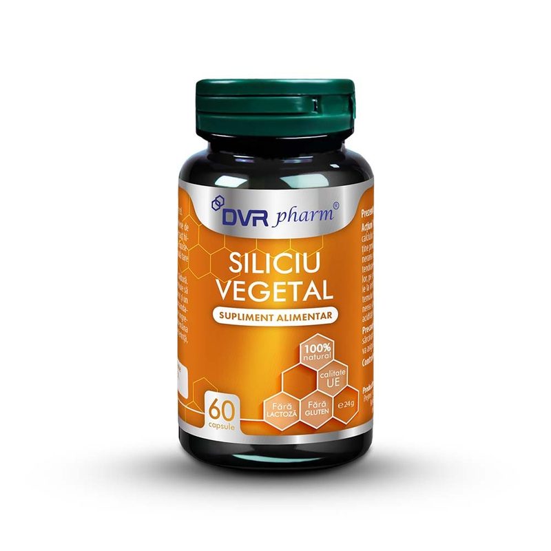 Siliciu Vegetal x 60cps DVR Pharm