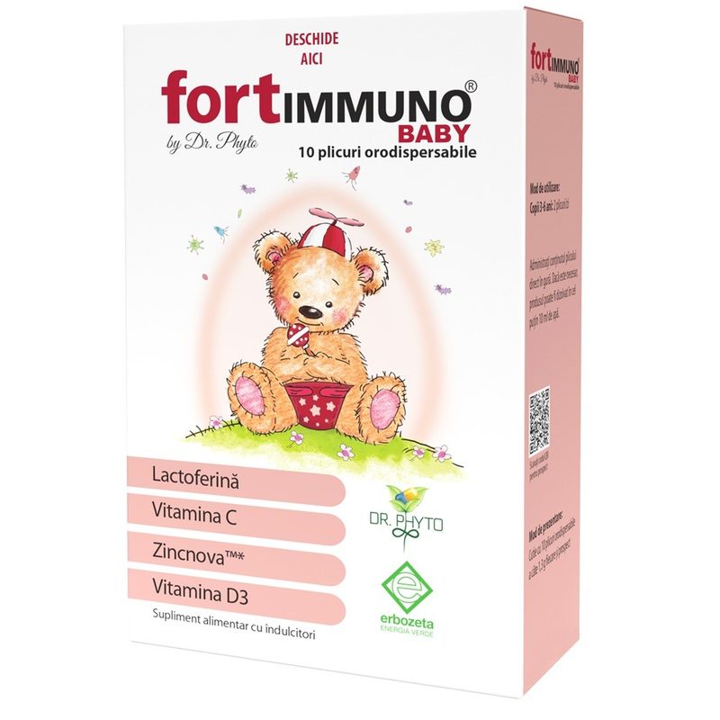Fortimmuno Baby x 10plicuri Dr Phyto