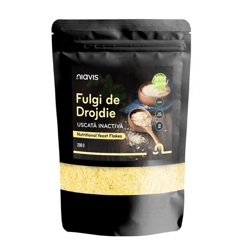 Niavis Fulgi de Drojdie Uscata Inactiva 200g