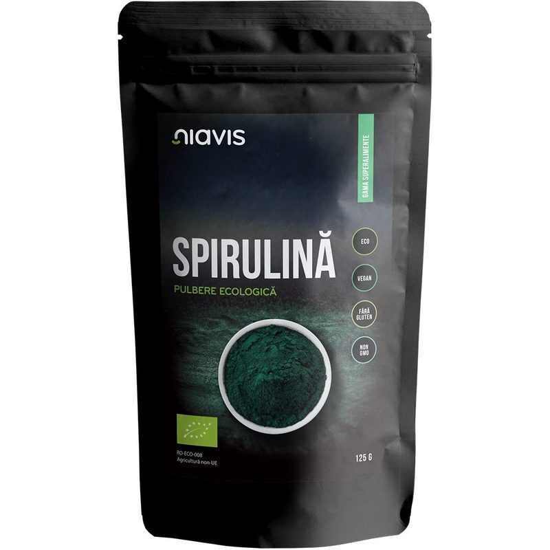 Niavis Spirulina Pulbere Ecologica 125g