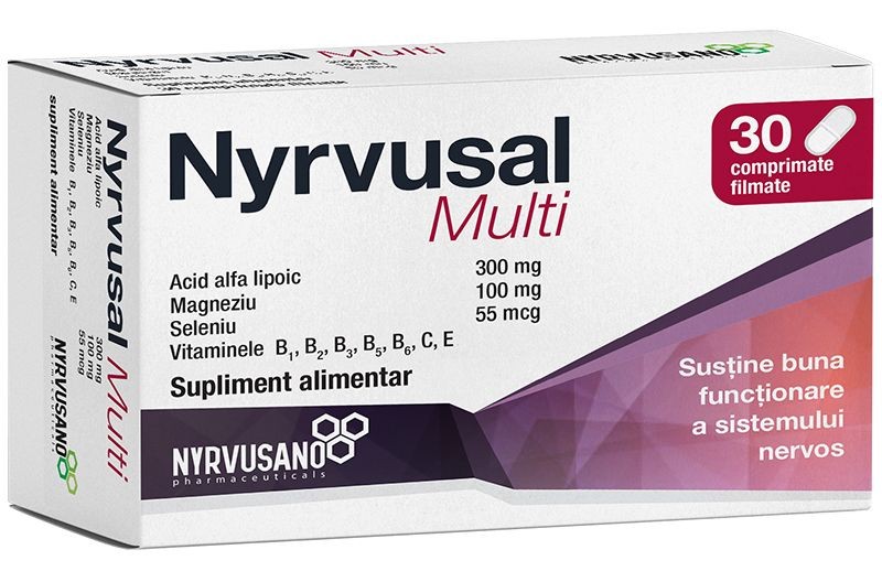 Nyrvusal Multi x 30cpr film Nyrvusano