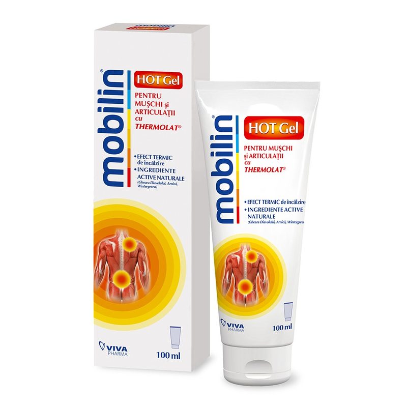 Mobilin Hot Gel 100ml Viva Pharma