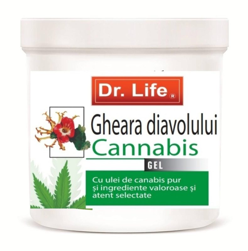 Dr Life Gel Gheara Diavolului Cannabis 250ml