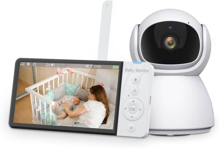 LikeSmart Baby Chill Monitor si Camera Audio Video Wireless HD XXL 5 Inch