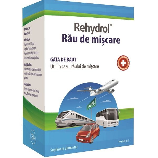 Rehydrol Rau de Miscare x 10stick MBA Pharma