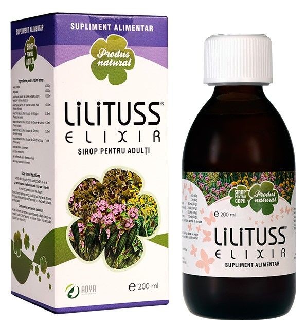 Lilituss Elixir Adulti sirop 200ml Adya Green