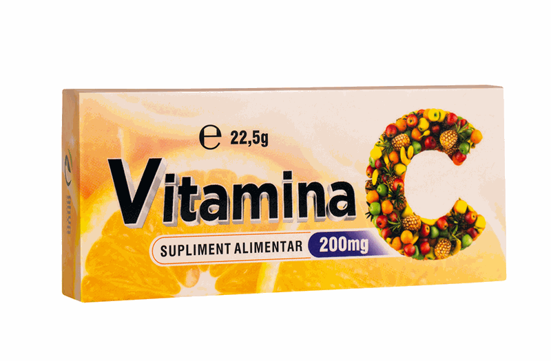 Vitamina C 200mg x 30cpr Adya Green