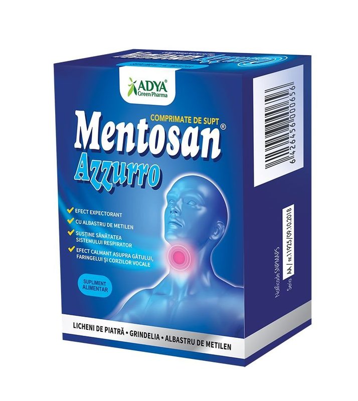 Mentosan Azzurro x 21cpr mast Adya Green