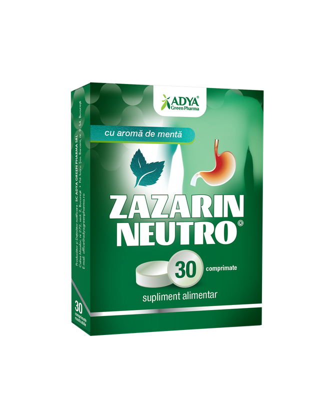 Zazarin Neutro Menta x 30cpr Adya Green