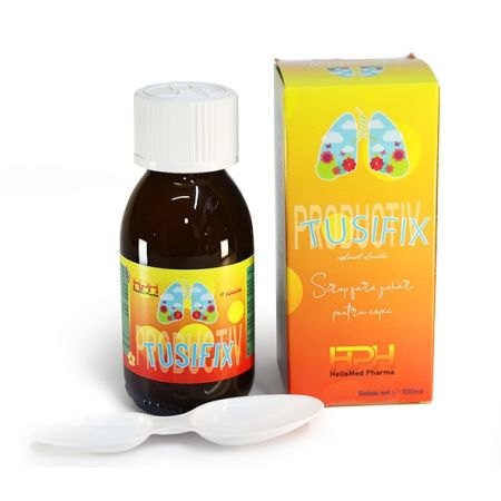 Tusifix Productiv Sirop fara Zahar Copii 200ml HelisMed