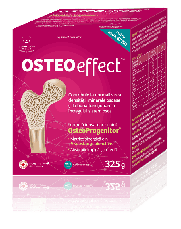 Osteoeffect 325g pulbere hidrosolubila Good Days