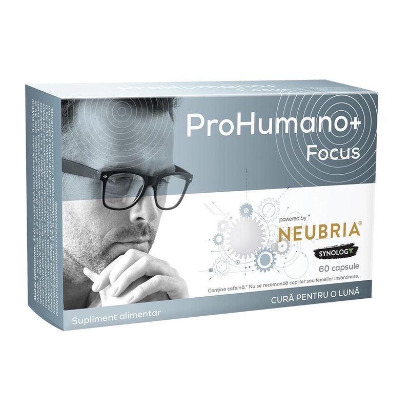 ProHumano+Focus x 60cps PharmaLinea