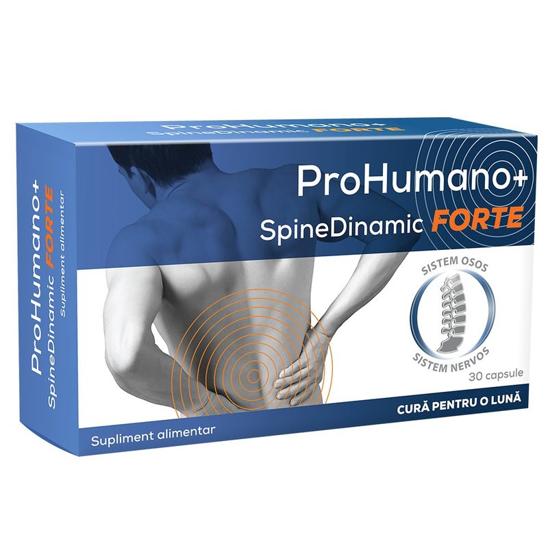 ProHumano+SpineDinamic Forte x 30cps PharmaLinea