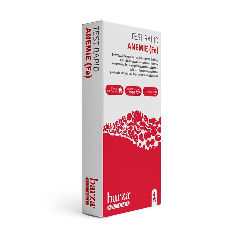 Test Rapid Anemie (Fe) x 1buc Self Care