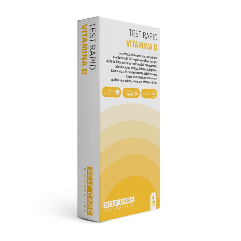Test Rapid Vitamina D x 1buc Self Care