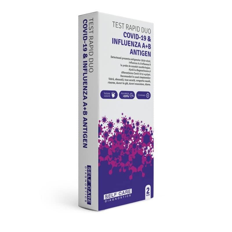 Test Rapid Antigen Covid-19 Influenza A+B Self Care