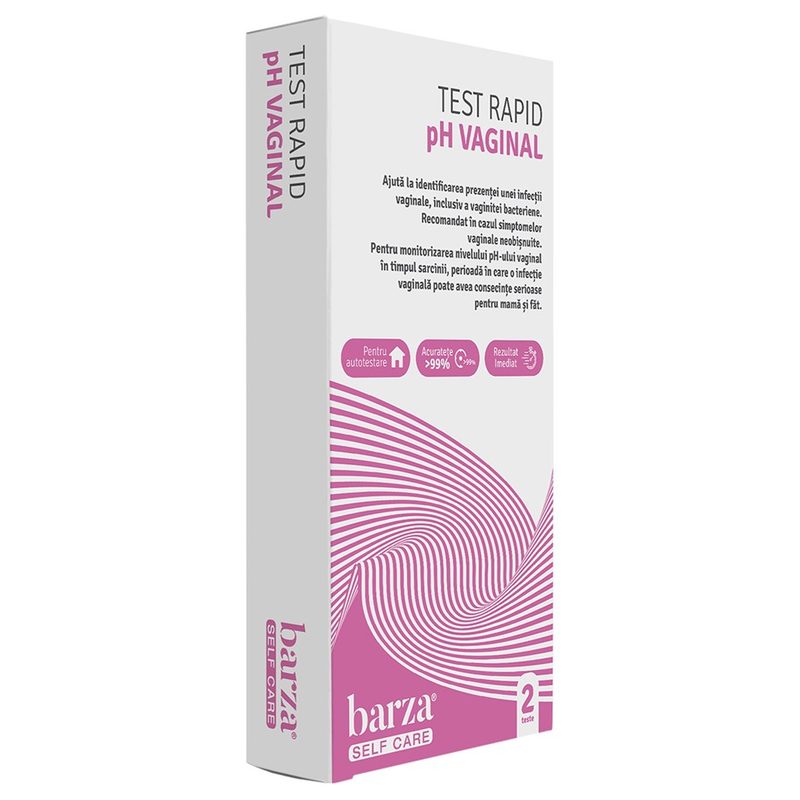 Test Rapid pH Vaginal Barza x 2buc