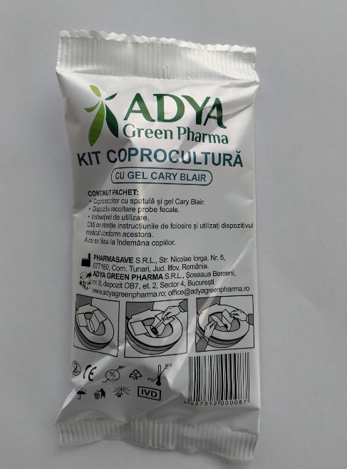 Kit Coprocultura cu Gel Cary Blair Adya Green